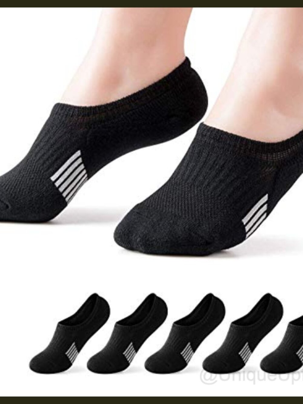 No Show Ankle Athletic Running Socks Cushioned Low Cut Arch Support